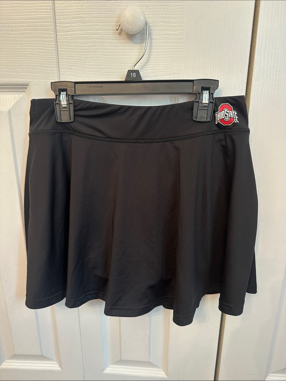 Ohio State Women's Black Athletic Skort
